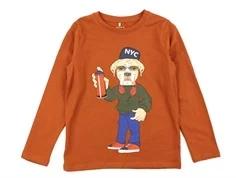 Name It bombay brown t-shirt